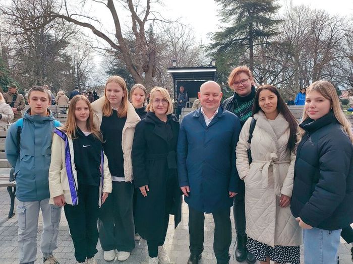 студенты с губернатором Севастополя